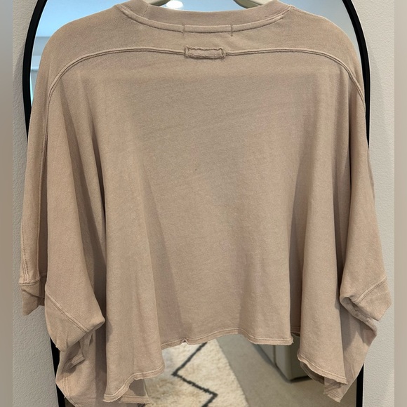 Free People We The Free Cropped Shirt Size XS - Picture 2 of 3